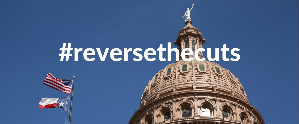 Texas Capitol #reversethecuts